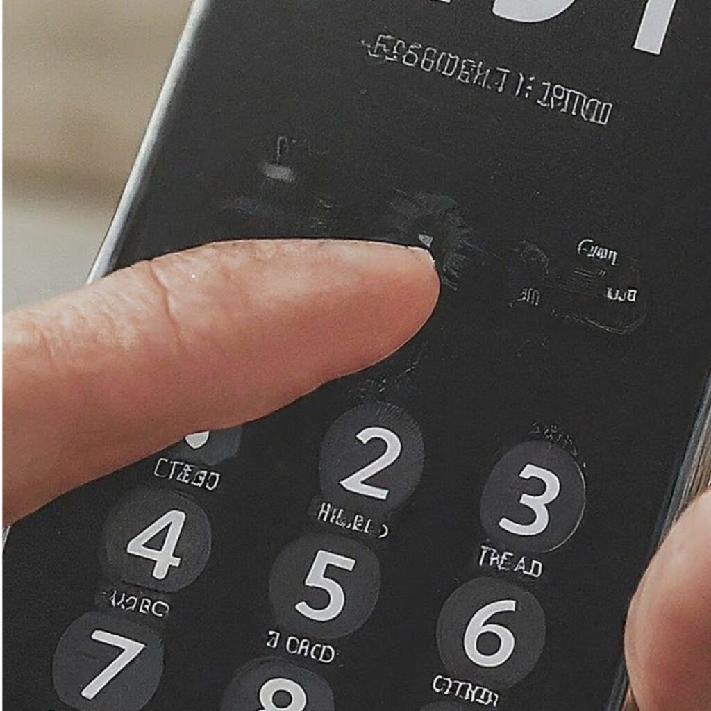 Dial on a Satellite Phone